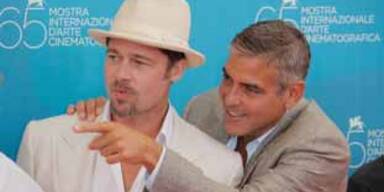 Brad Pitt & George Clooney