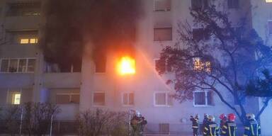 Brand in Linz-Auwiesen