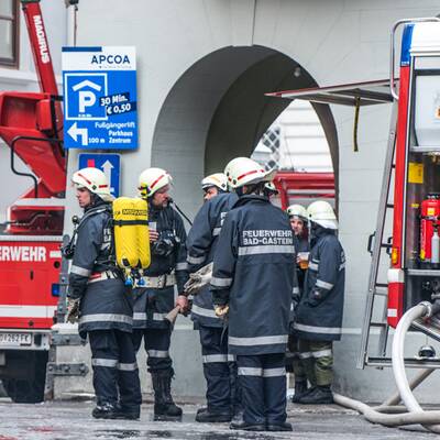Großbrand in Bad Gastein