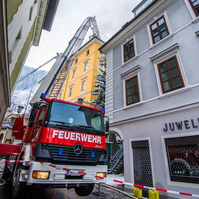 Großbrand in Bad Gastein