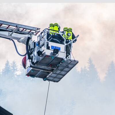 Großbrand in Bad Gastein