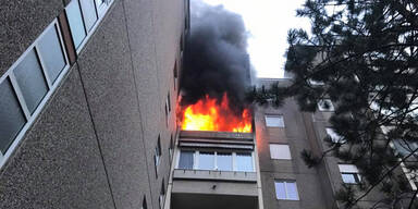 Brand in Mödling sorgt für Großeinsatz