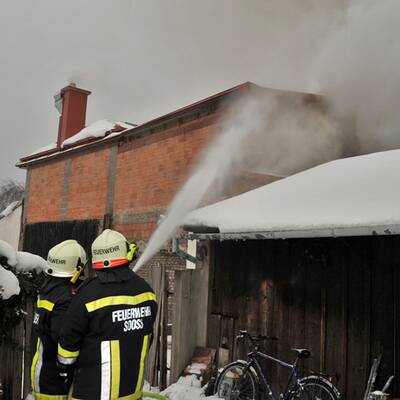 Einsatz der Freiwilligen Feuerwehr Baden-Stadt