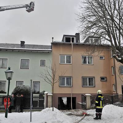 Einsatz der Freiwilligen Feuerwehr Baden-Stadt