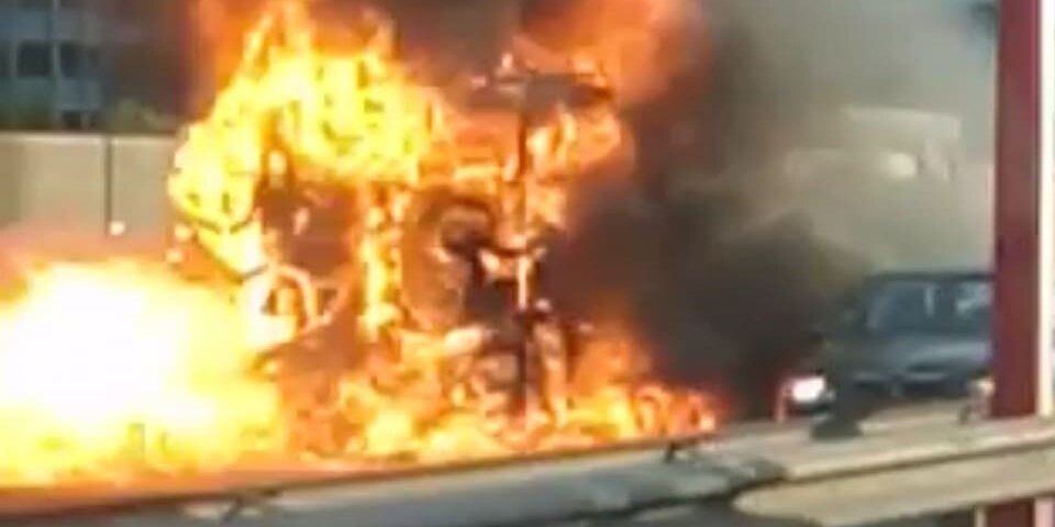 Brand auf der Tangente