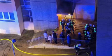 Feuerteufel schlug wieder in Wiener Gemeindebau zu