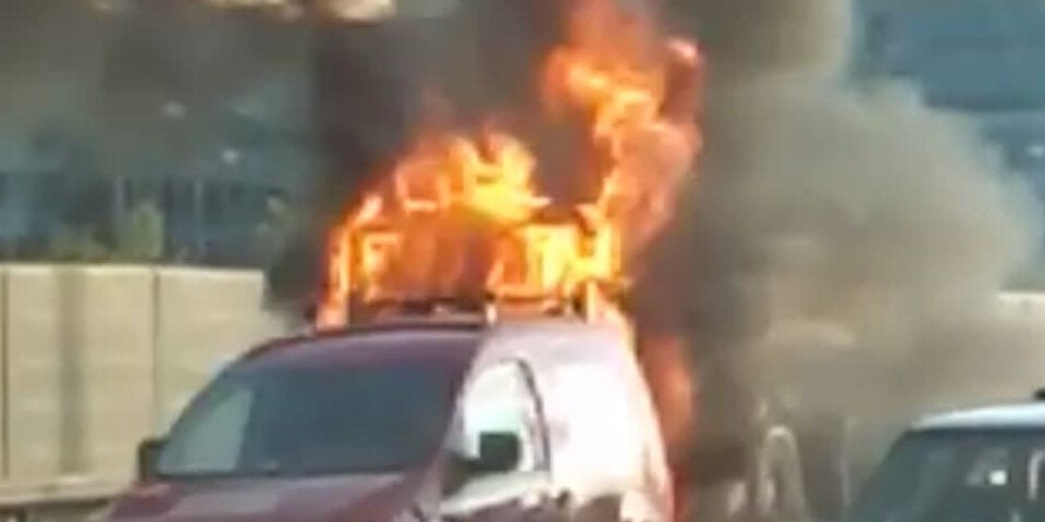 Brand auf der Tangente