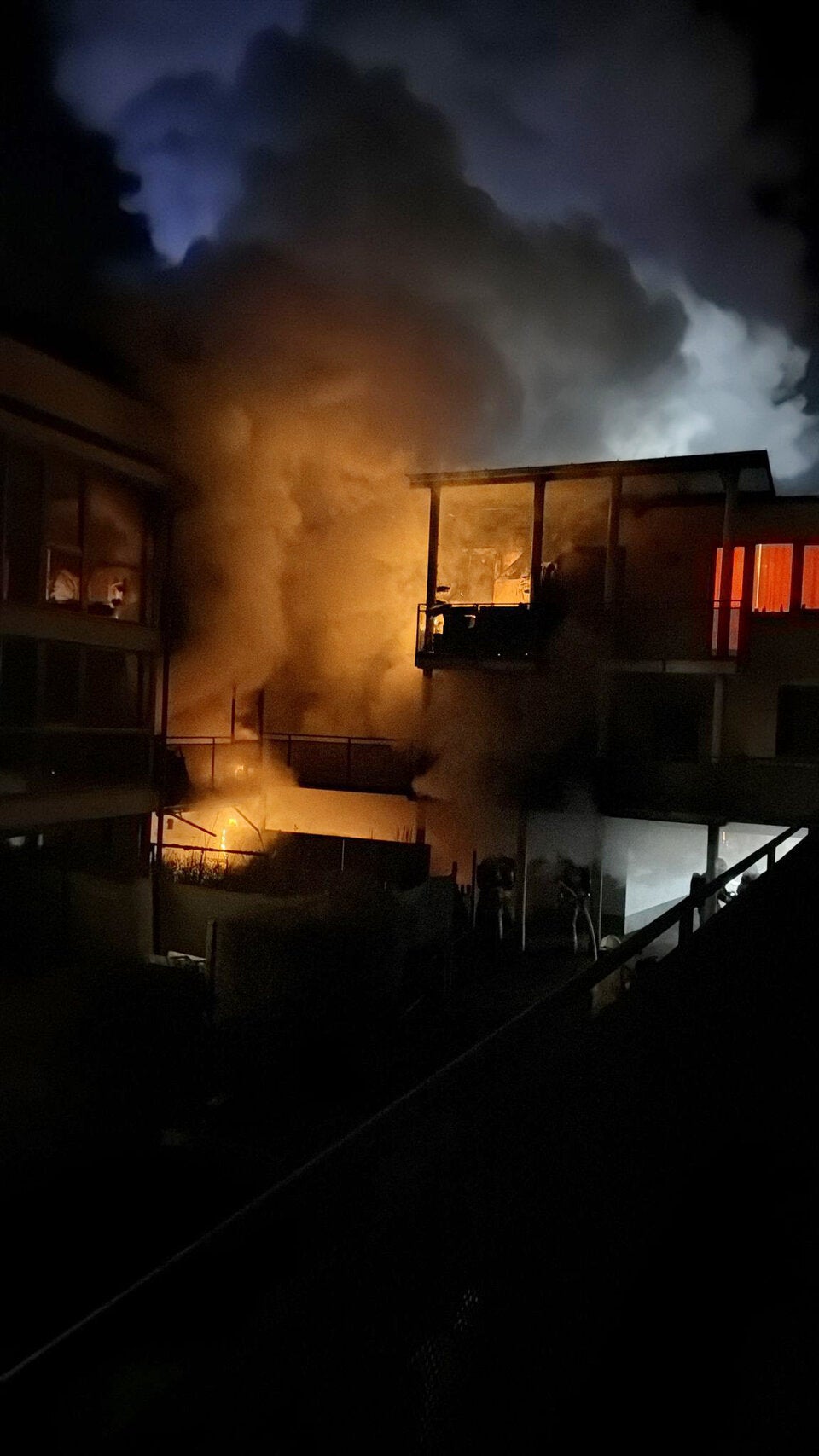 Brand in Mehrparteienhaus in Schwaz (Tirol)