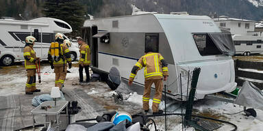 Drei Hunde verbrannt, während Besitzer Skifahren waren