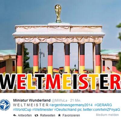 So feiert das Netz die Deutschen