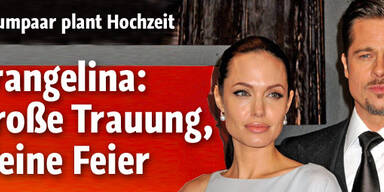 Brangelina-Hochzeit: Kleine Feier