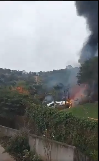 Brasilien Flugzeug-Absturz