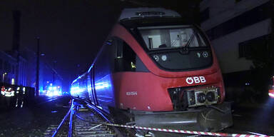 Regionalzug entgleist beim Hauptbahnhof Bregenz