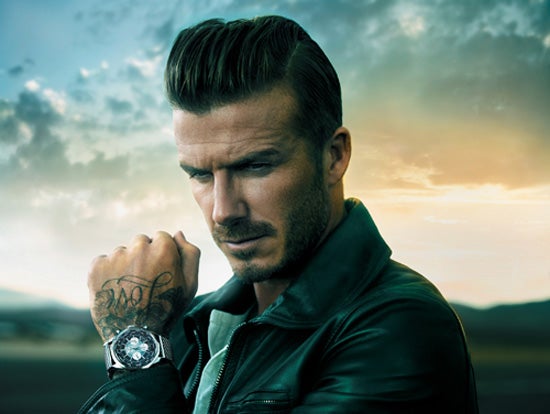David Beckham reist nur noch mit Breitling