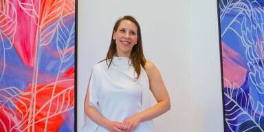 Brigitta Nemeth zeigt ihre Arbeit