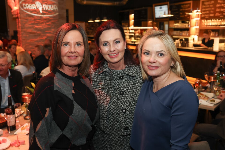 Brigitte Annerl, Isolde Weberberger und Manu Fischer