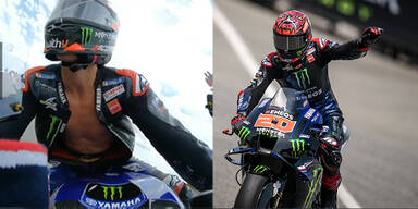 Kurios: Quartararo f&auml;hrt "oben ohne"
