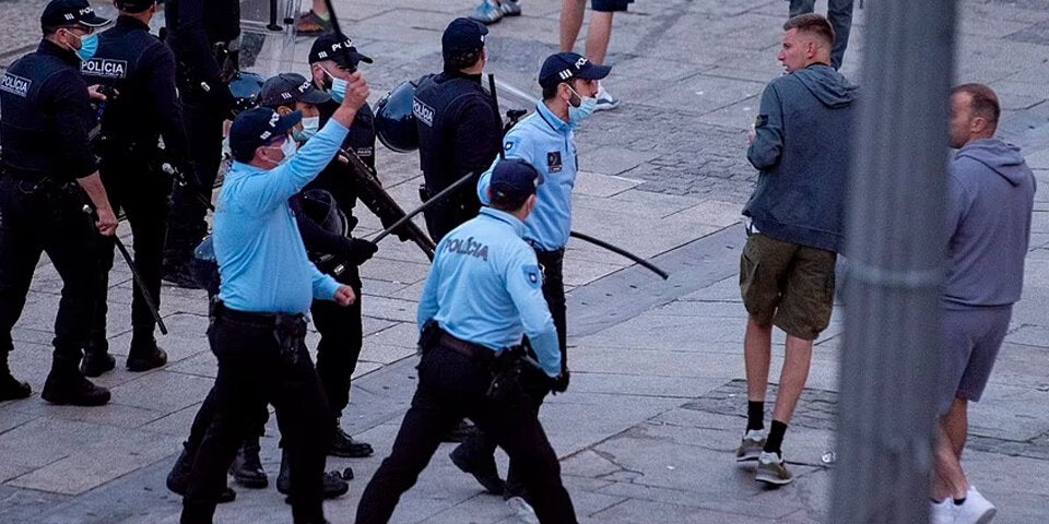 So feiern tausende Briten in Porto