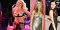 Britney Spears, Jennifer Aniston, Megan Fox