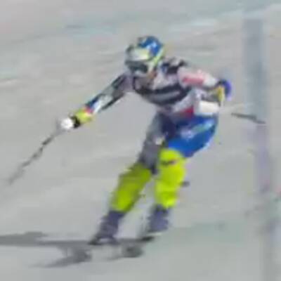 Die Bilder der Damen-Superkombi