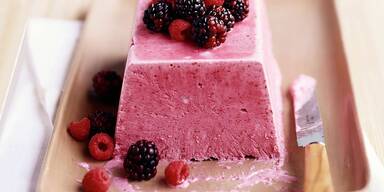 Brombeer-Semifreddo