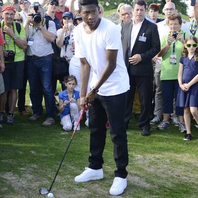 Alaba auf Tiger Woods' Spuren