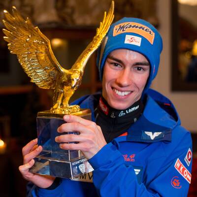 So jubelt Stefan Kraft über Tournee-Sieg