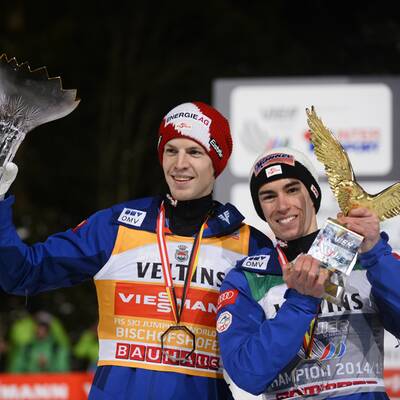 So jubelt Stefan Kraft über Tournee-Sieg