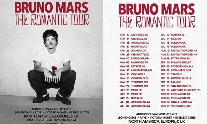 Bruno Mars liefert 1. Pflicht-CD des Jahres und bricht alle Rekorde