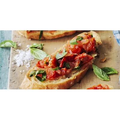 Bresaola mit Gorgonzolasauce