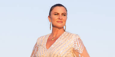 Kathi Nehammer beim Fotoshooting am Bosporus