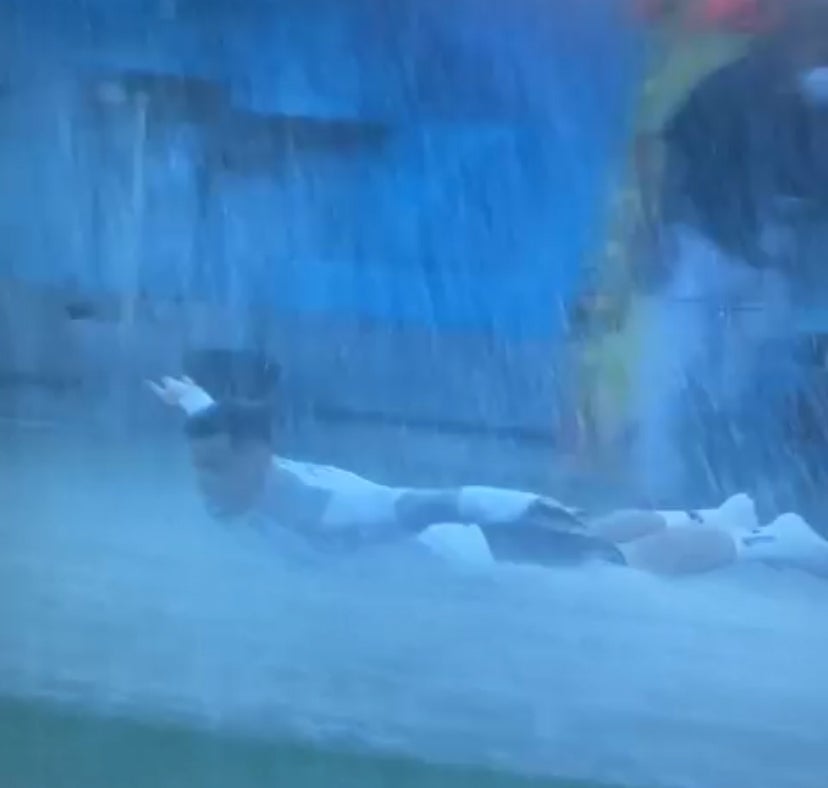 Regen-Chaos in Bukarest bremst Team