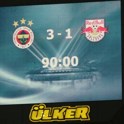 Die besten Bilder von Fenerbahce vs. Salzburg