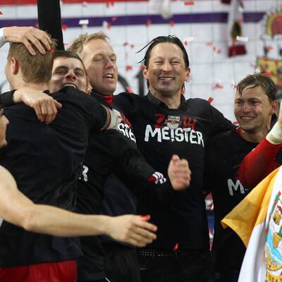 So feierten Bullen den Titel