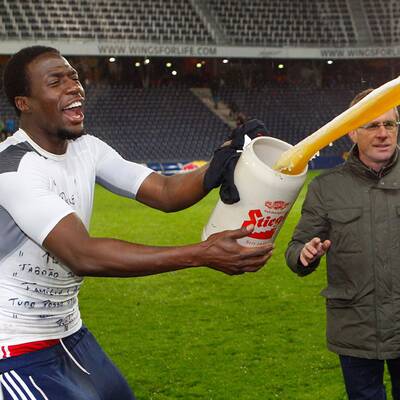 So feierten Bullen den Titel