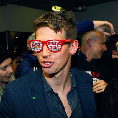 So feierten Bullen den Titel