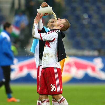 So feierten Bullen den Titel