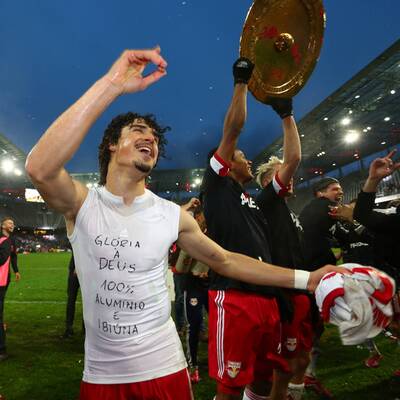 So feierten Bullen den Titel