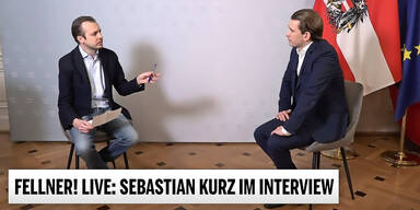 Bundeskanzler Sebastian Kurz mit Niki Fellner