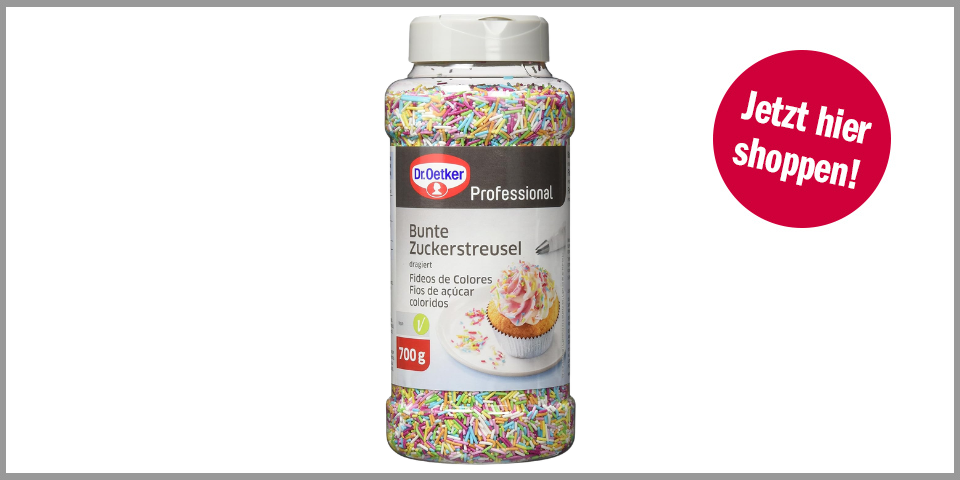 Bunte Zuckerstreusel von Dr. Oetker – für 10,78 Euro bei Amazon*