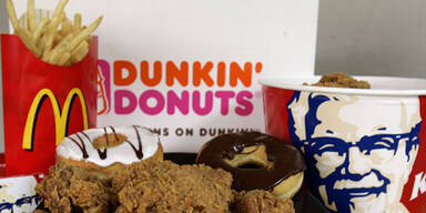 Kalorientabellen in Fast-Food-Lokalen