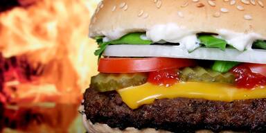 Burger, Flammen