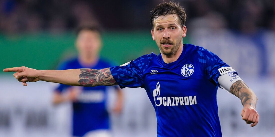 Schalke-Stürmer Guido Burgstaller gibt sich kämpferisch vor dem Liga-Kracher