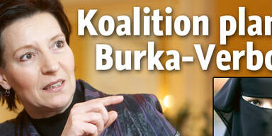 Koalition plant Burka-Verbot