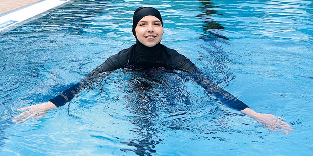 Burkini-Test