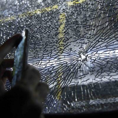 Die Bilder zur Bus-Attacke