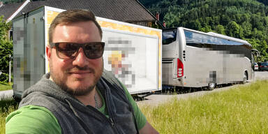 Buslenker entging Crash mit Geisterfahrer