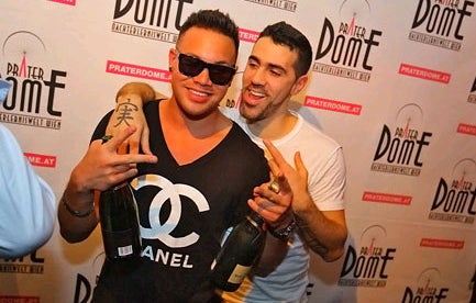 Bushido gibt Konzert im Gasometer