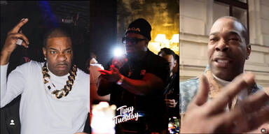 Rap Superstar Busta Rhymes geheim in Wien!
