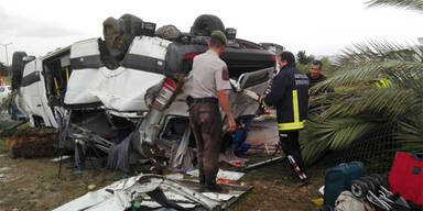 Busunfall in T&uuml;rkei